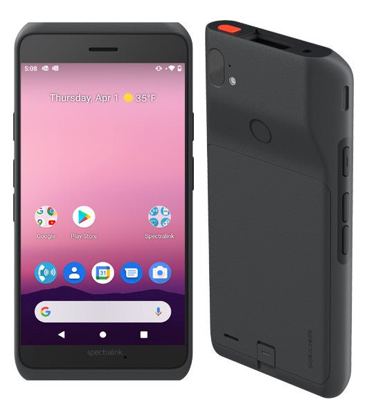 Spectralink Versity 9653 Zakelijke smartphone WiFi LTE EN barcodescanner KBK9653101 - Compridis