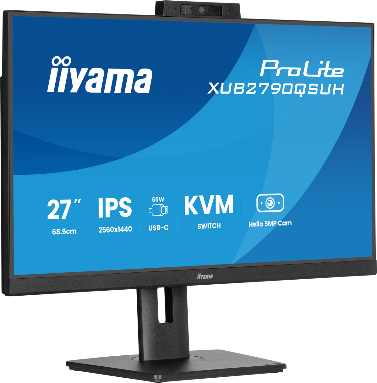 IIYAMA ProLite XUB2790QSUH-B2 27″ IPS QHD 100 Hz USB-C Noir