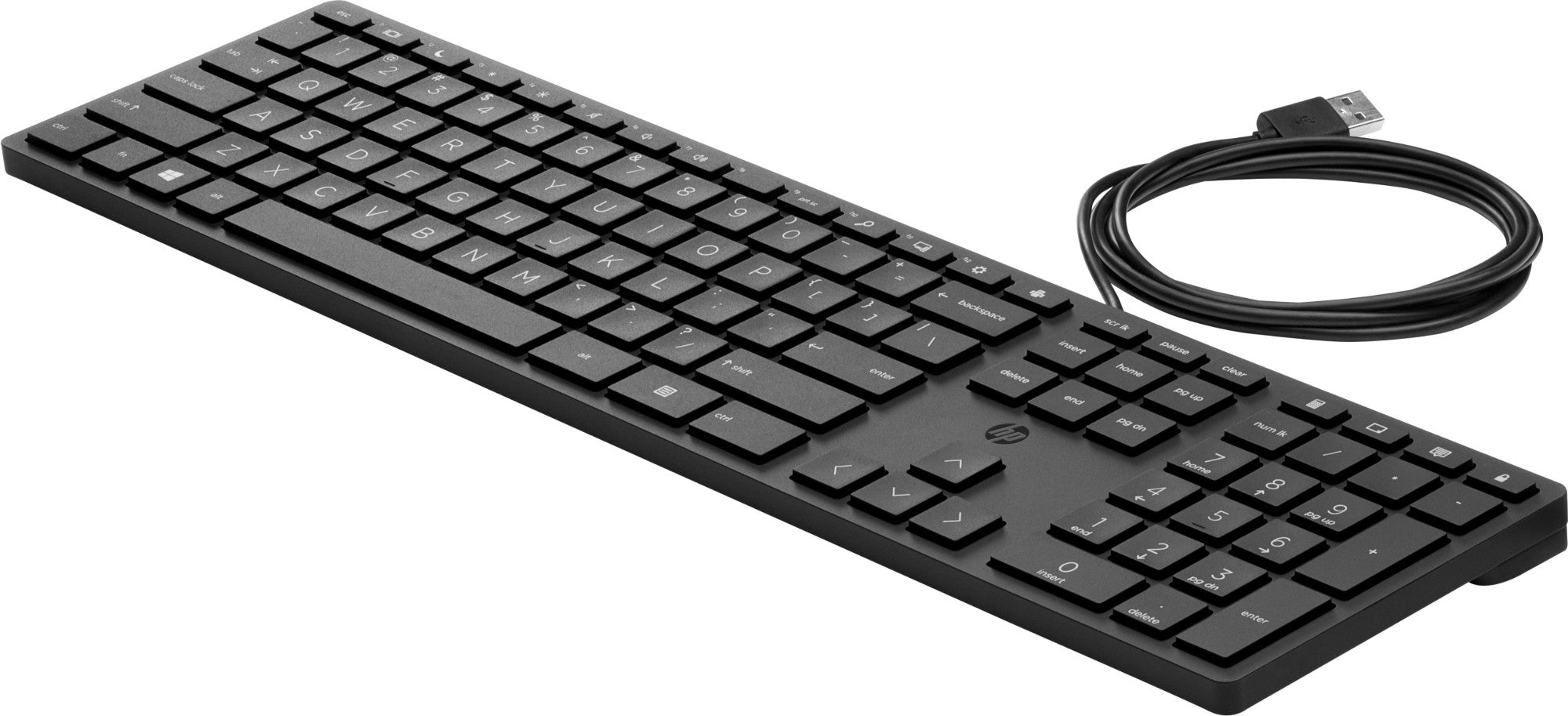 HP Clavier de bureau filaire avec interface USB-A de disposition française L96909-051