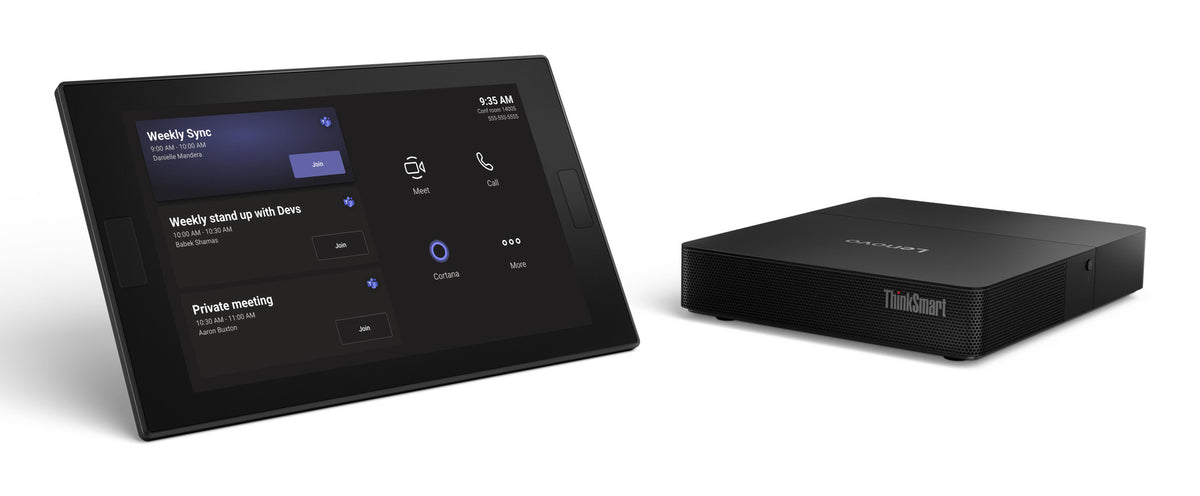 Lenovo ThinkSmart Core Gen 2+IP Controller 12WA0004FR – 32 Go RAM, Teams Rooms (Noir)
