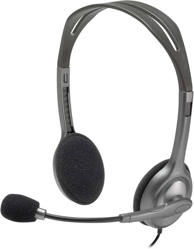 Logitech 981 - 000593 hoofdtelefoon/headset Bedraad Hoofdband Kantoor/callcenter Zwart 981 - 000593 - Compridis