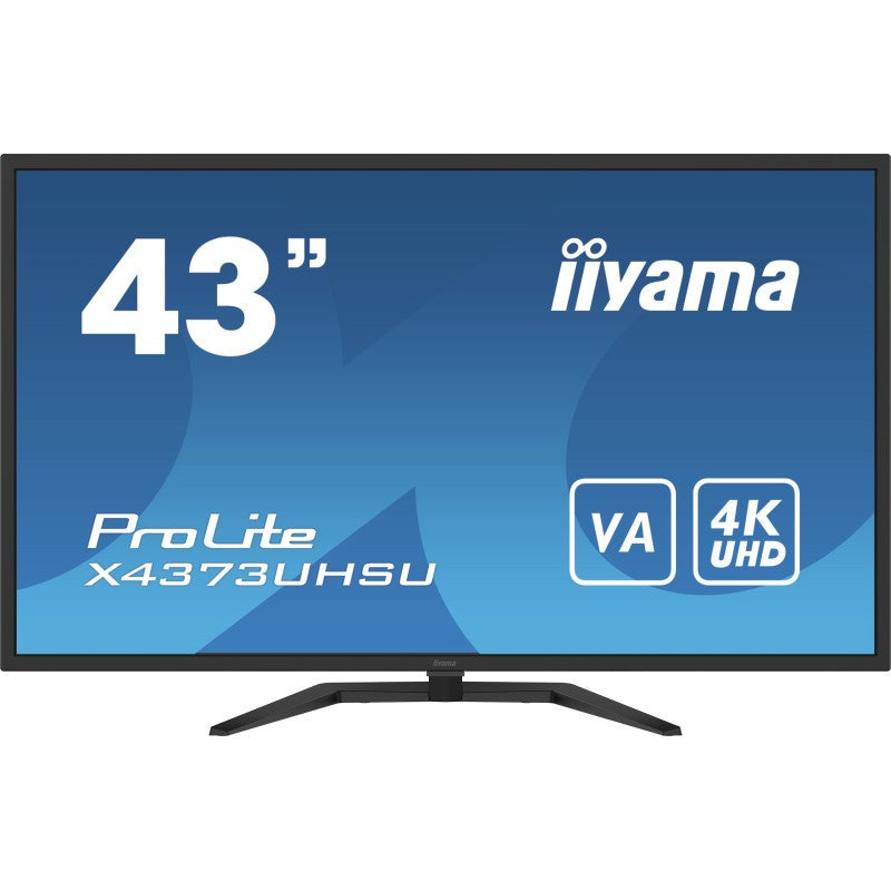 IIYAMA 43" UHD 4K 60 Hz 3 ms X4373UHSU-B1