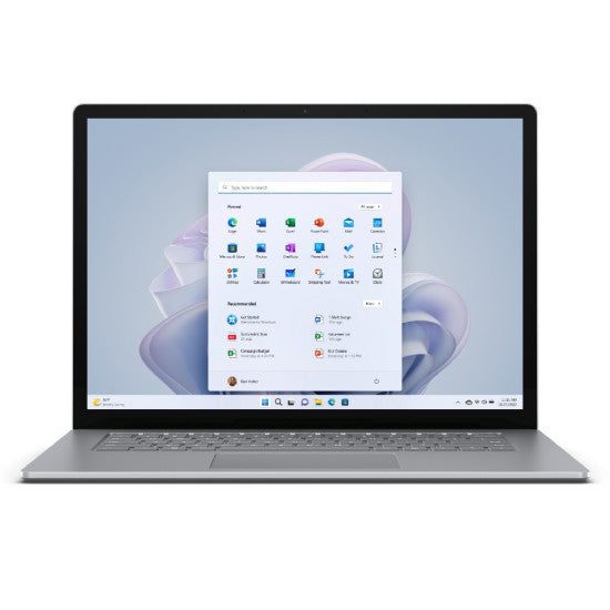 Microsoft Surface Laptop 5 Intel® Core™ i7 i7-1265U 38.1 cm (15") Touchscreen 8 GB LPDDR5x-SDRAM 512 GB SSD Wi-Fi 6 (802.11ax) Windows 10 Pro UK English Platinum RG1-00004