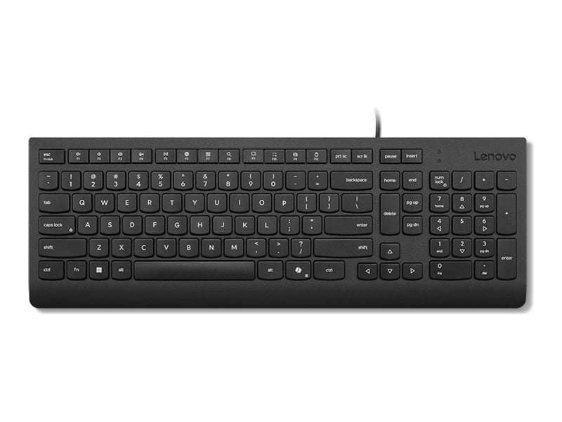 Lenovo 4Y41R64633 clavier maison/bureau USB Anglais américain Noir 4Y41R64633