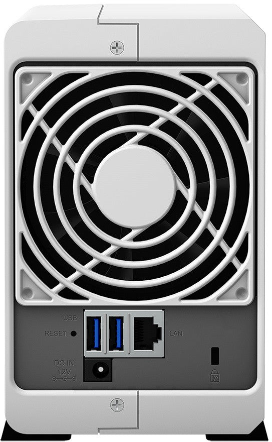Synology DiskStation DS220j NAS Mini Tower Realtek RTD1296 0.512 GB DDR4 0 TB DiskStation Manager White DS220J