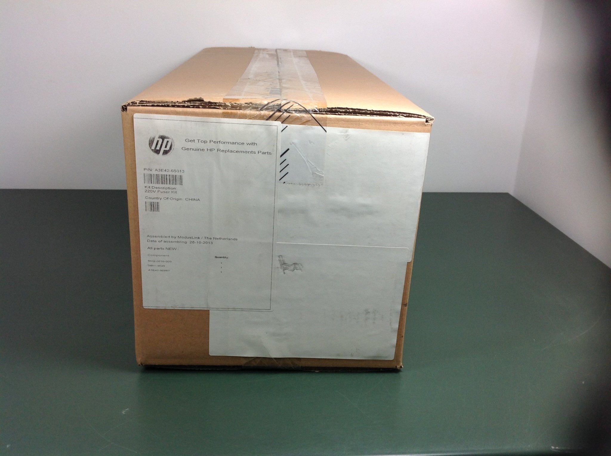 HP 220V Fuser Kit A3E42 - 65013 - Compridis