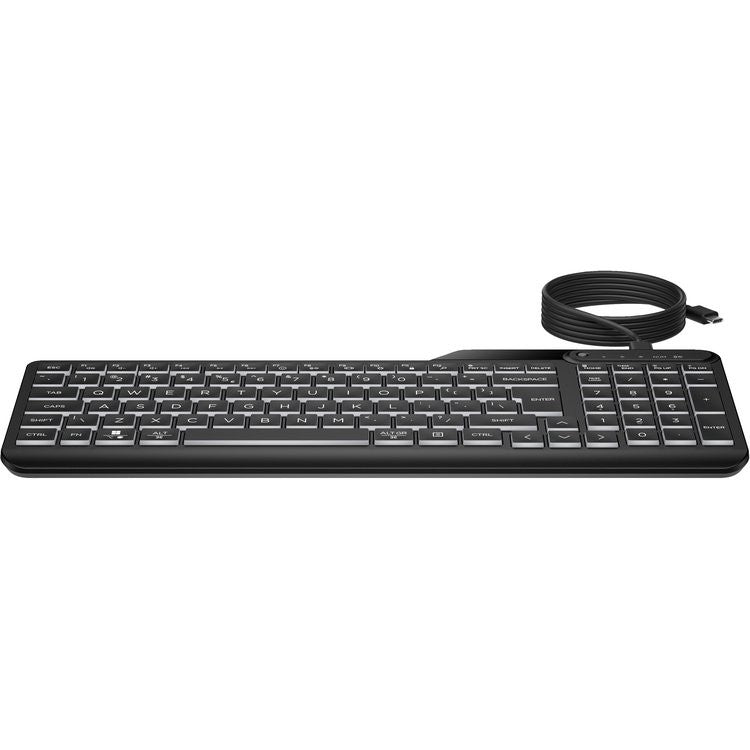 HP Clavier filaire rétroéclairé 400 7N7C0AA#AC0
