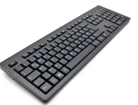 HP 125 Bedraad toetsenbord QWERTY Spaans M27527 - 071 - Compridis