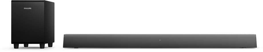 Philips TAB5308/10 haut-parleur soundbar Gris 2.1 canaux 70 W TAB5308/10
