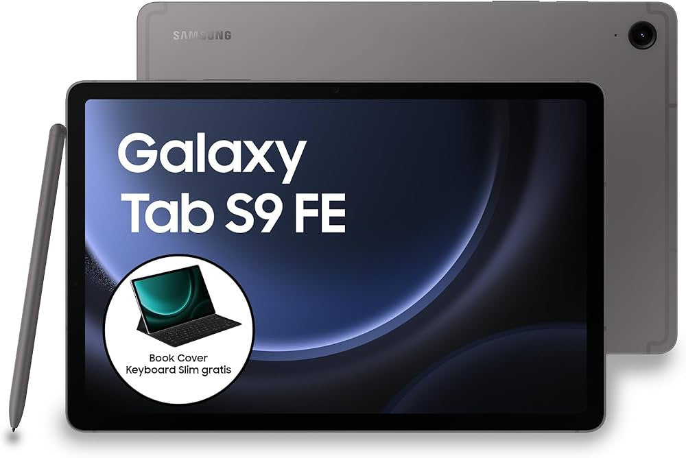 SAMSUNG Galaxy Tab S9 fe WiFi Gris 6+128 Go Samsung (10,9" 6 GHz Wi-Fi) SM-X510NZAAEUB