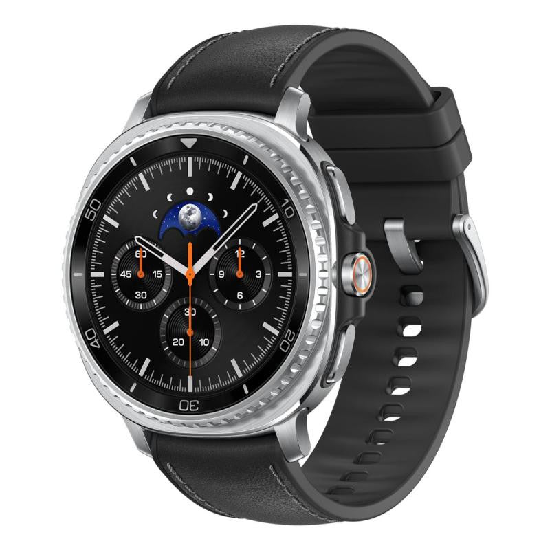 Samsung Galaxy Watch 8 Classic 3.3 cm (1.3") AMOLED 46 mm Digital 438 x 438 pixels Touchscreen 4G Silver Wi-Fi GPS (satellite) SM-L505FZKAEUB