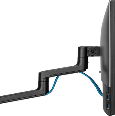 Neomounts Ruimtebesparende monitorarm enkel zwart DS60 - 425BL1 - Compridis
