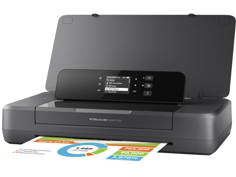 HP Officejet Mobile 202 Sans fil Couleur Imprimante, Impression recto-verso N4K99C#BEW