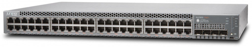 JUNIPER Switch 48-POORTS 10/100/1000BASE-T Poe+ EX2300-48P