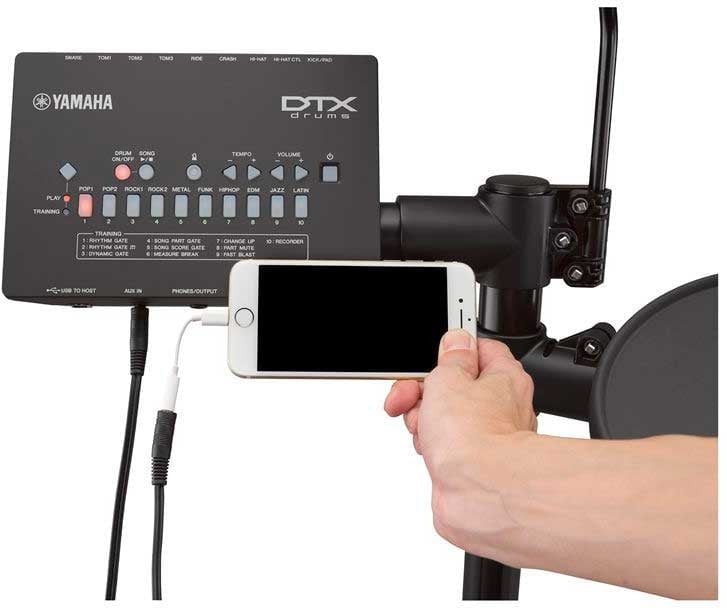YAMAHA batterie électronique (noire) DTX432K
