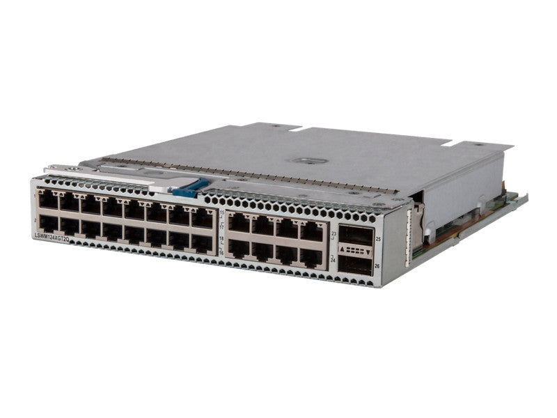 HPE Networking 5930 24p 10GBASE-T/2p MCsc QSFP+ Module JH182-61001