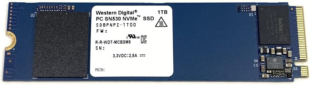 WESTERN DIGITAL 1TB SSD PC SDBPNPZ-1T00-1006A
