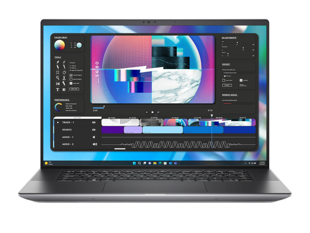 DELL Precision 5680 I9-13900H 64GB 16" 2TB RTX 2000 W11P QWERTY uk 210-BGWL