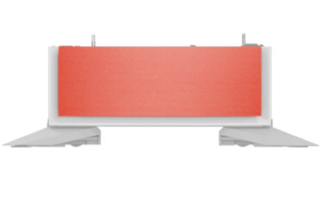 HP Panneau de couleur rouge pour support LaserJet WG 190B9A