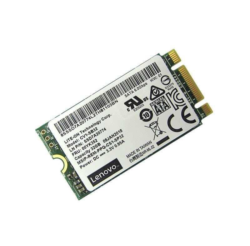 LENOVO ThinkSystem M.2 CV1 32GB SATA 6Gbps niet - hot - swap SSD 7N47A00129 - Compridis