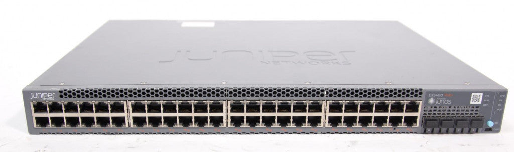 JUNIPER Commutateur 48 ports MNGD L2/L3 Gigabit Ethernet 10/100/1000 PoE 1U EX3400-48P