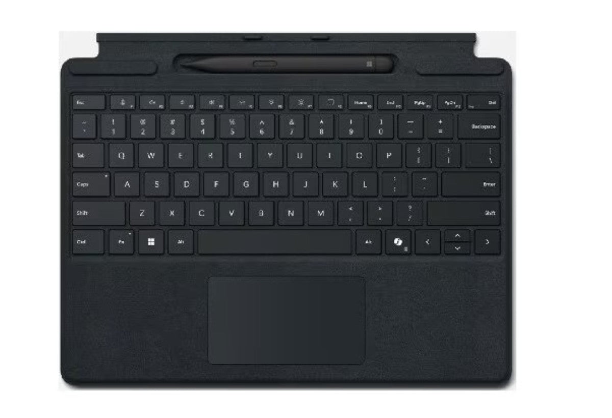 MICROSOFT Surface Pro Signature Keyboard W Slim Pen 2 Zwart (Scandinavisch) 8X8-00149 - Compridis