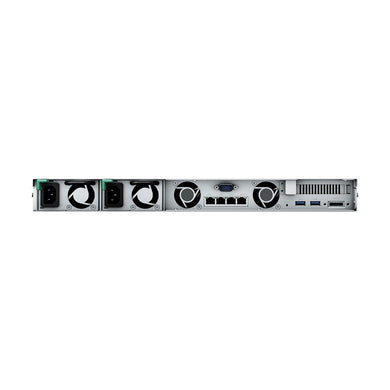 SYNOLOGY 4-bay 1U Rack NAS Quad Core 2GB 1X1GBE RS822RP+ - Compridis