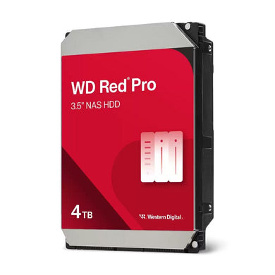 Western Digital Red Pro interne harde schijf 4 TB 7200 RPM 256 MB 3.5" SATA WD4005FFBX - Compridis