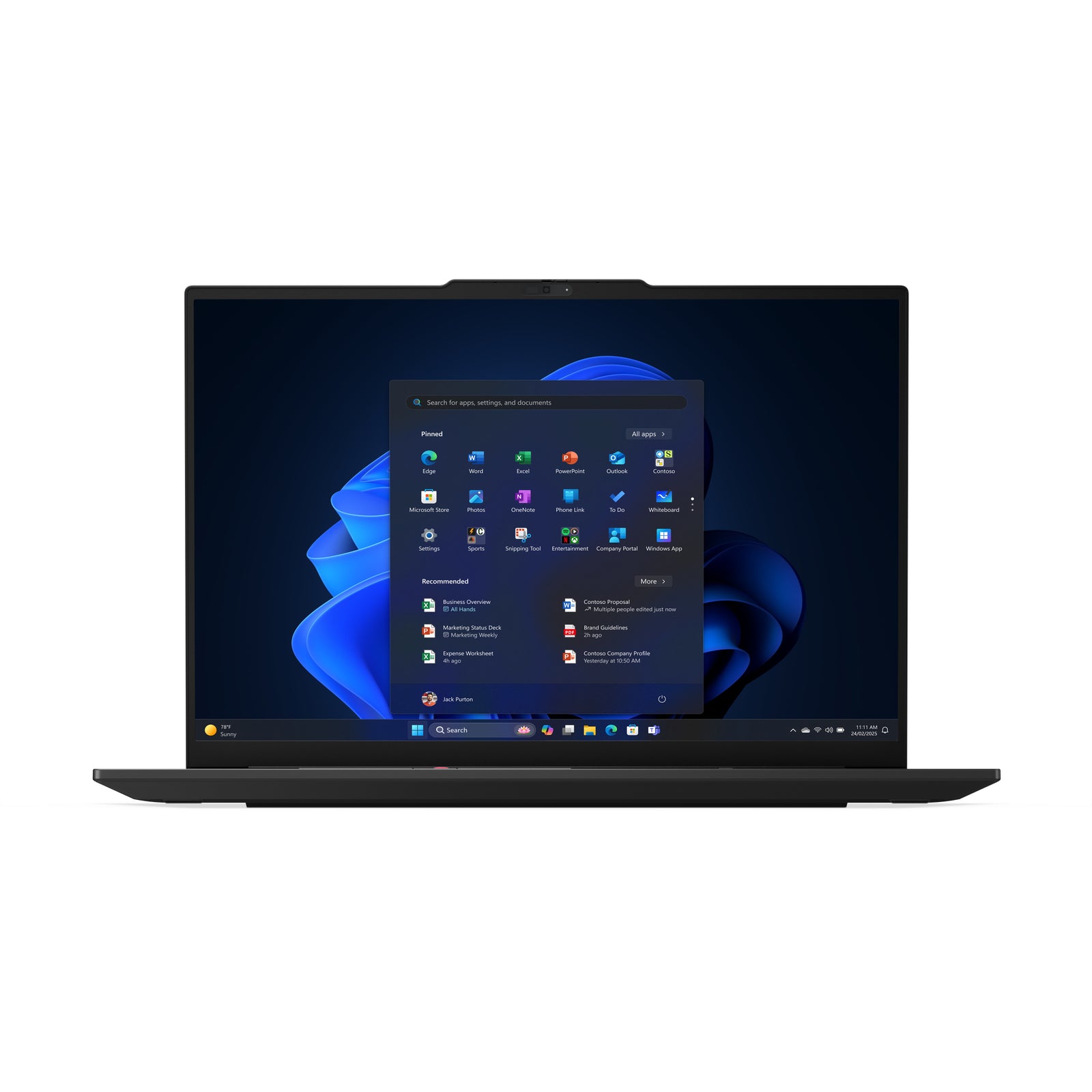LENOVO ThinkPad E16 Gen 3, 16", Intel Core Ultra 7 255H, 16Go RAM, 512Go SSD, AZERTY Keyboard (Belgian), 21SR002FMB