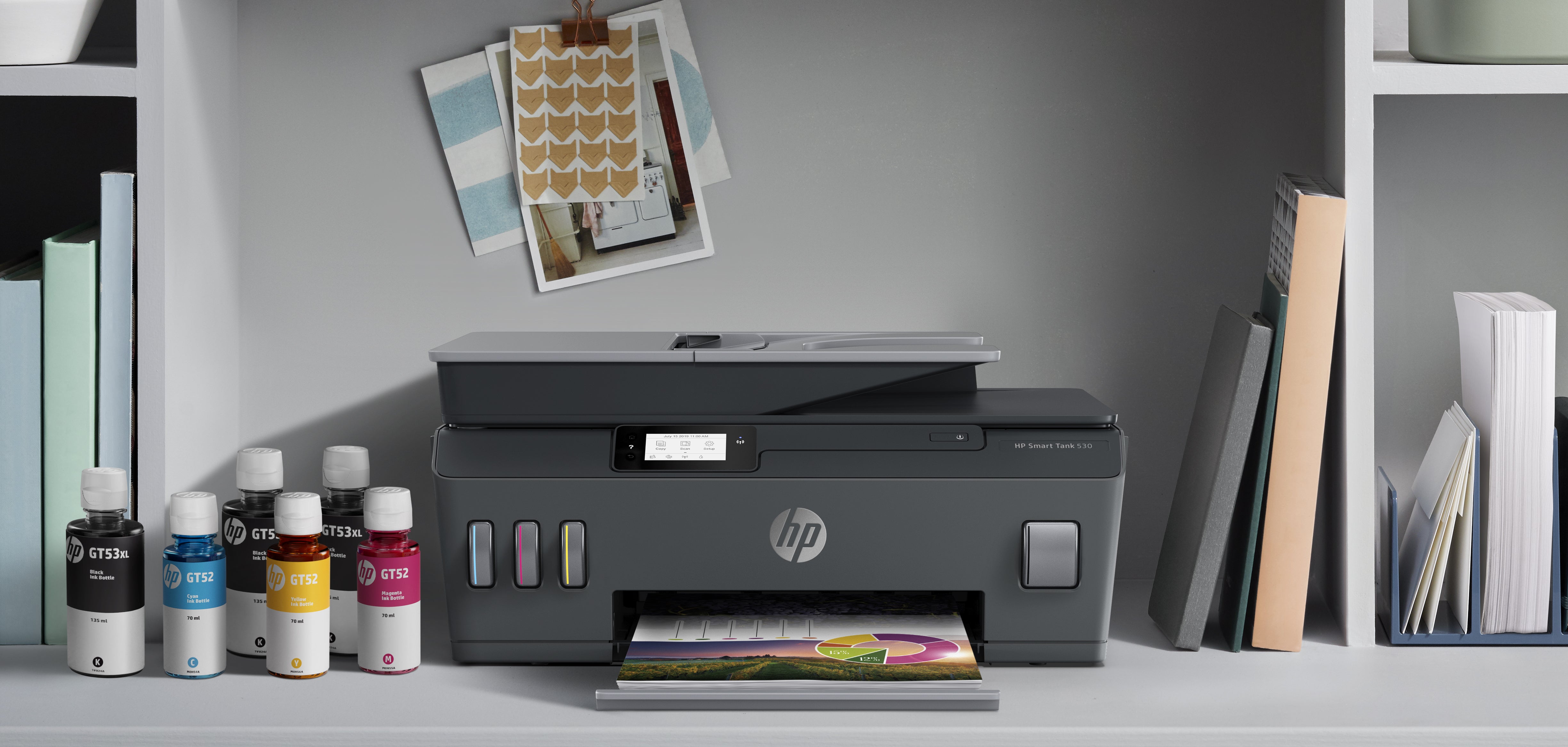 HP Smart Tank 530 Wireless All-in-One A jet d'encre thermique A4 4800 x 1200 DPI 11 ppm Wifi