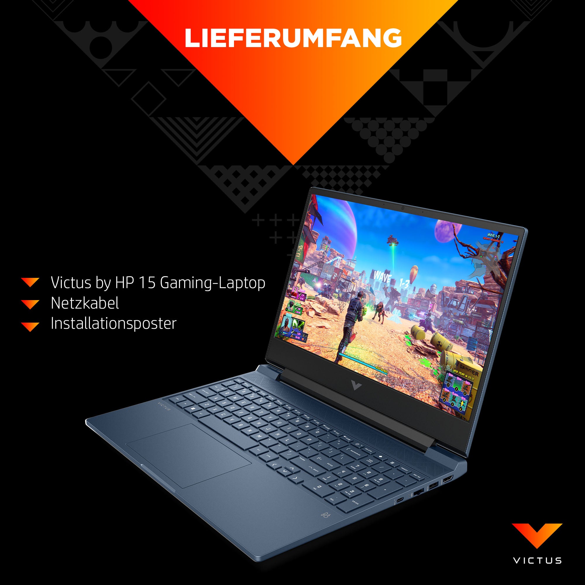 HP Victus Gaming Victus 15-fa0055ng 72X75EA#ABD