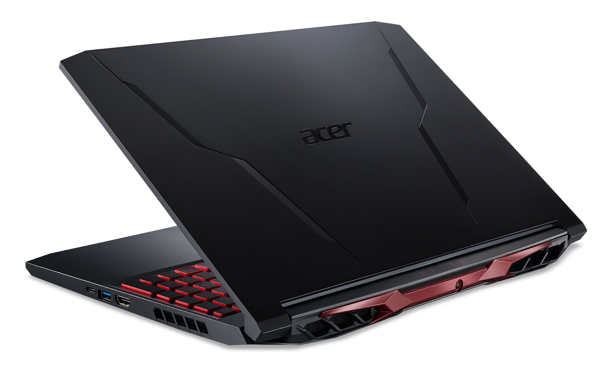 Acer Nitro 5 AN515-57-793D Intel® Core™ i7 i7-11800H Ordinateur portable 39,6 cm (15.6") Full HD 16 Go DDR4-SDRAM 512 Go SSD NVIDIA GeForce RTX 3050 Ti Wi-Fi 6 (802.11ax) Windows 11 Home Allemand Noir NH.QESEV.006