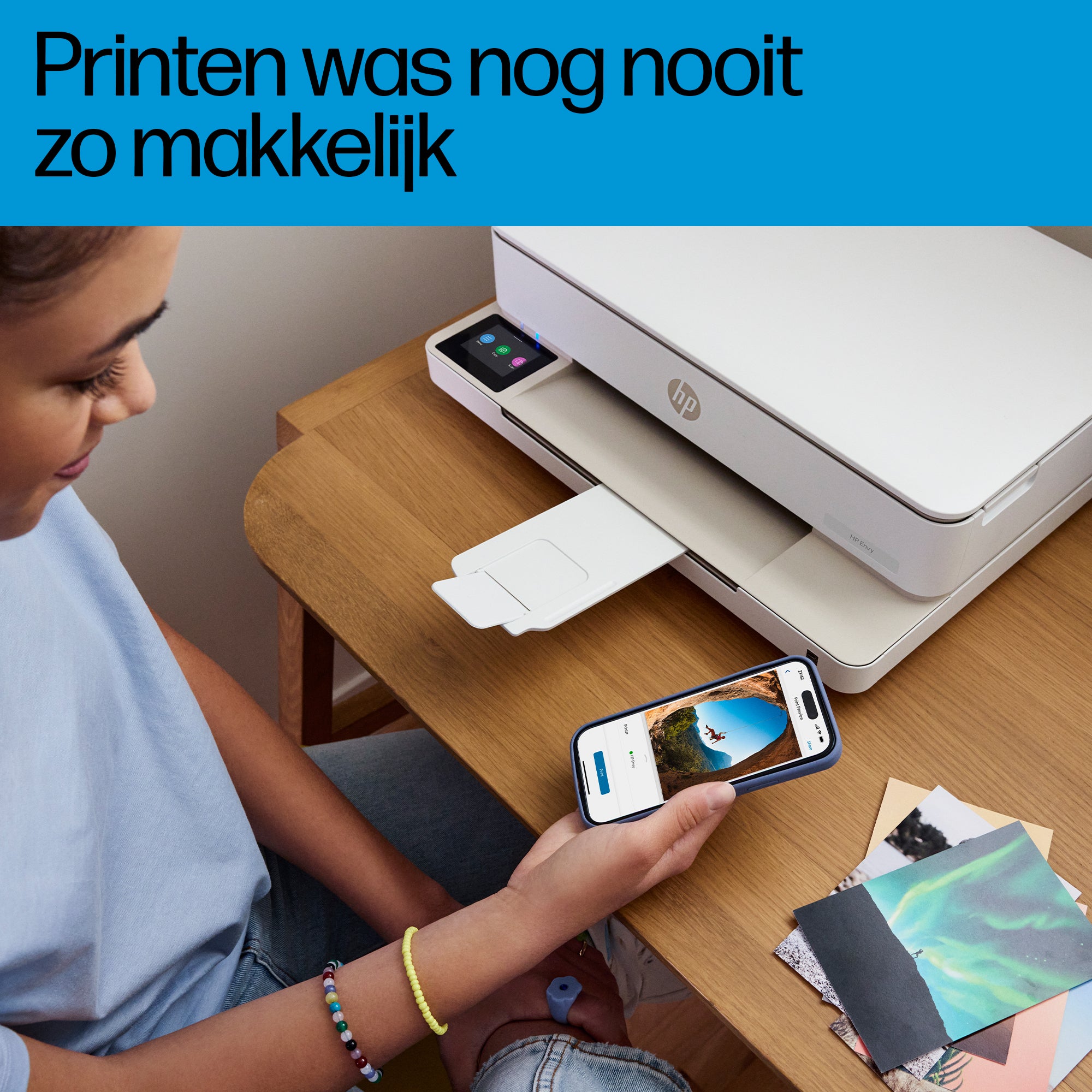 HP ENVY 6122e Wireless All-in-One Couleur Imprimante, Instant Ink; Impression photo