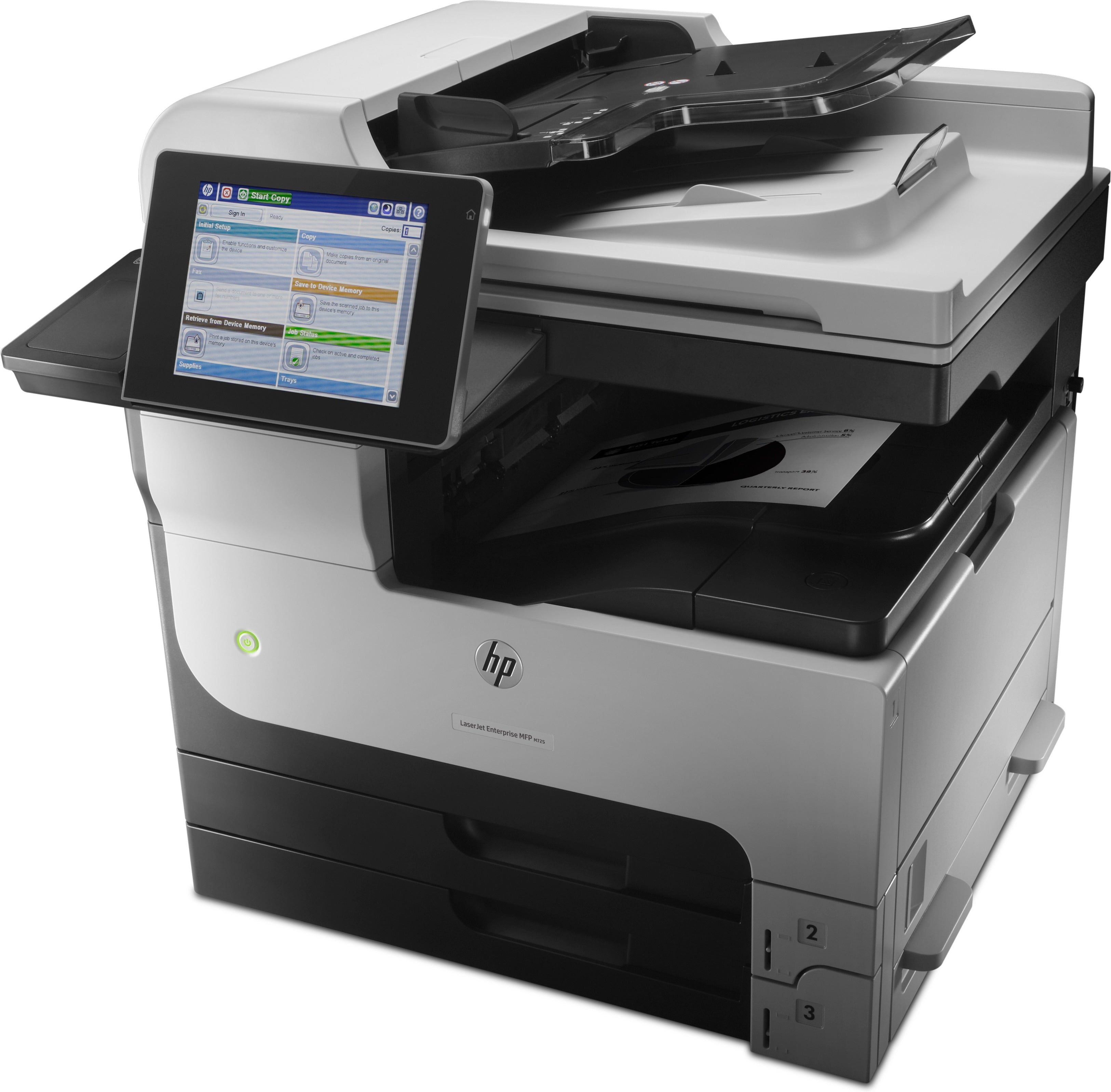 HP LaserJet Enterprise Imprimante multifonction MFP M725dn CF066A#B19