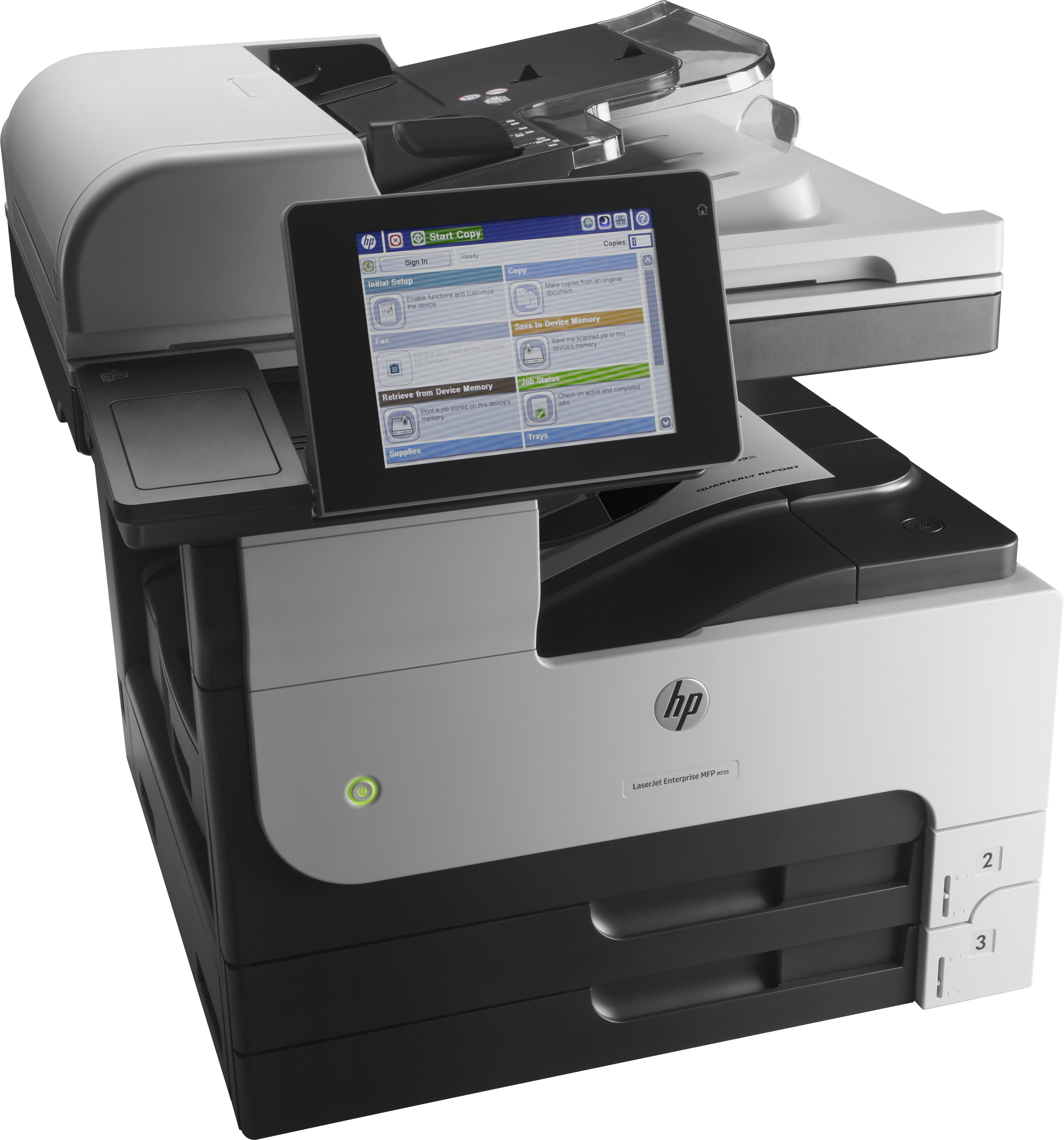 HP LaserJet Enterprise Imprimante multifonction MFP M725dn CF066A#B19