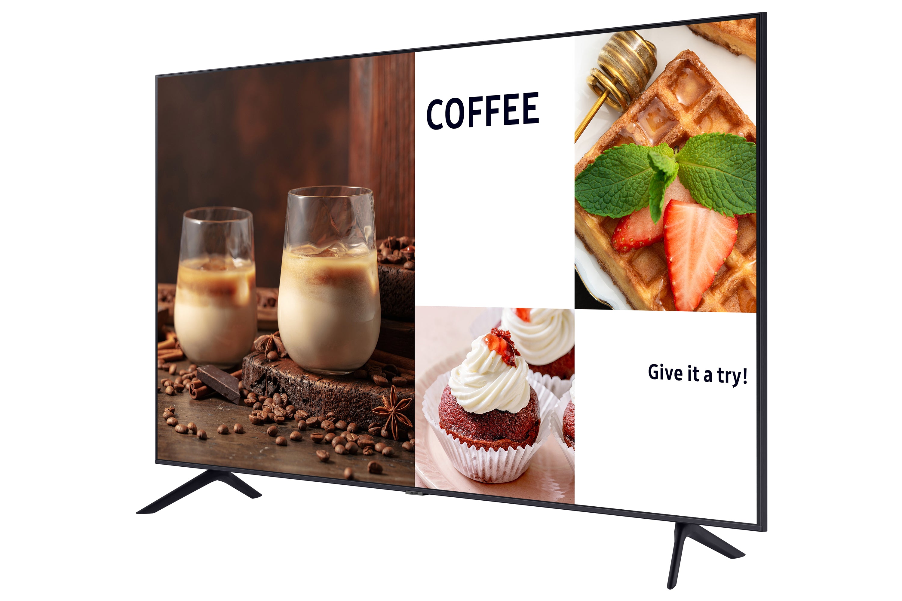 Samsung BE43C-H Écran plat de signalisation numérique 109,2 cm (43") LED Wifi 4K Ultra HD Noir Intégré dans le processeur Tizen
