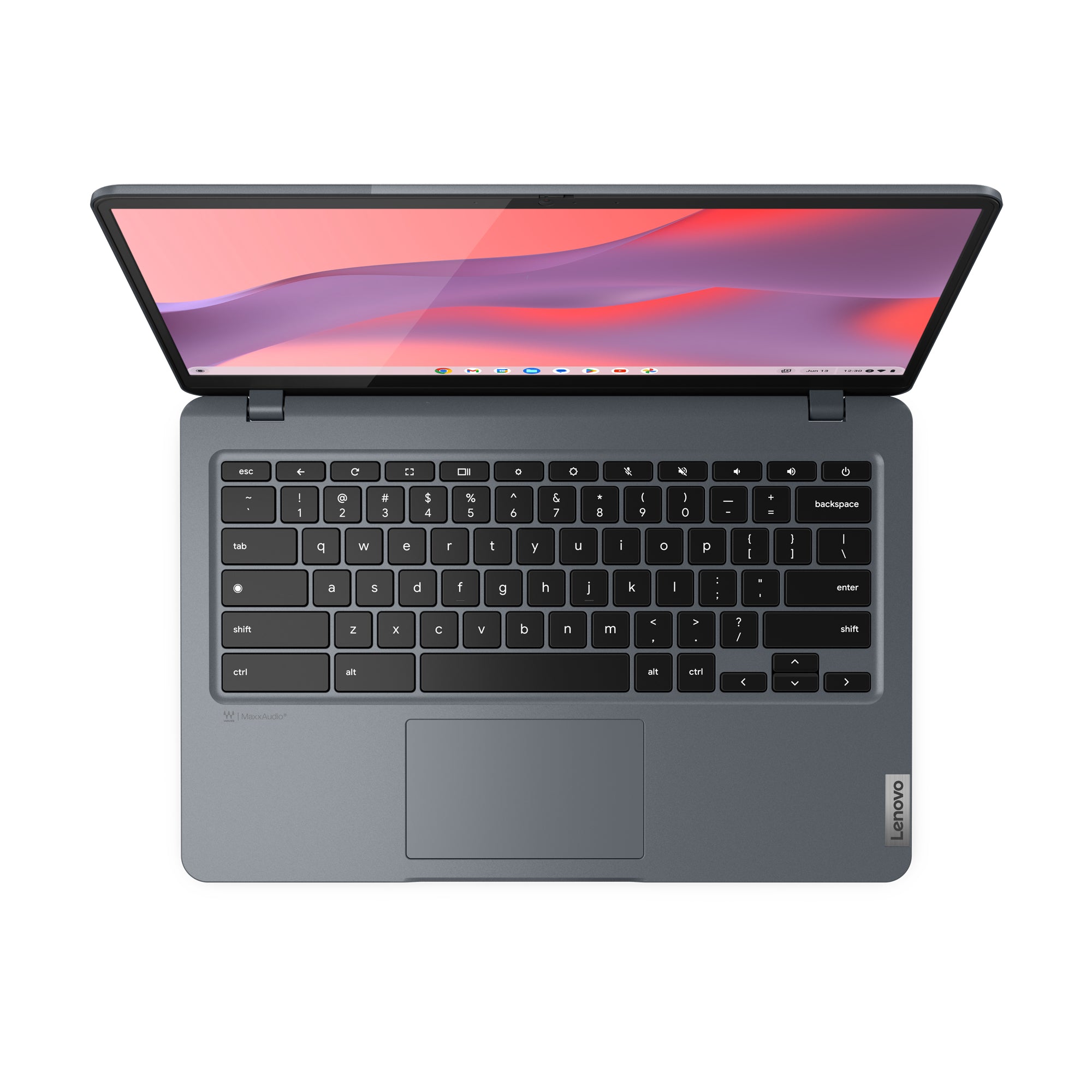 Lenovo IdeaPad Slim 3 Chrome 14IAN8 Intel Core i3 N-series i3-N305 Chromebook 35,6 cm (14") Full HD 8 Go LPDDR5-SDRAM 128 Go eMMC Wi-Fi 6 (802.11ax) ChromeOS Français Gris