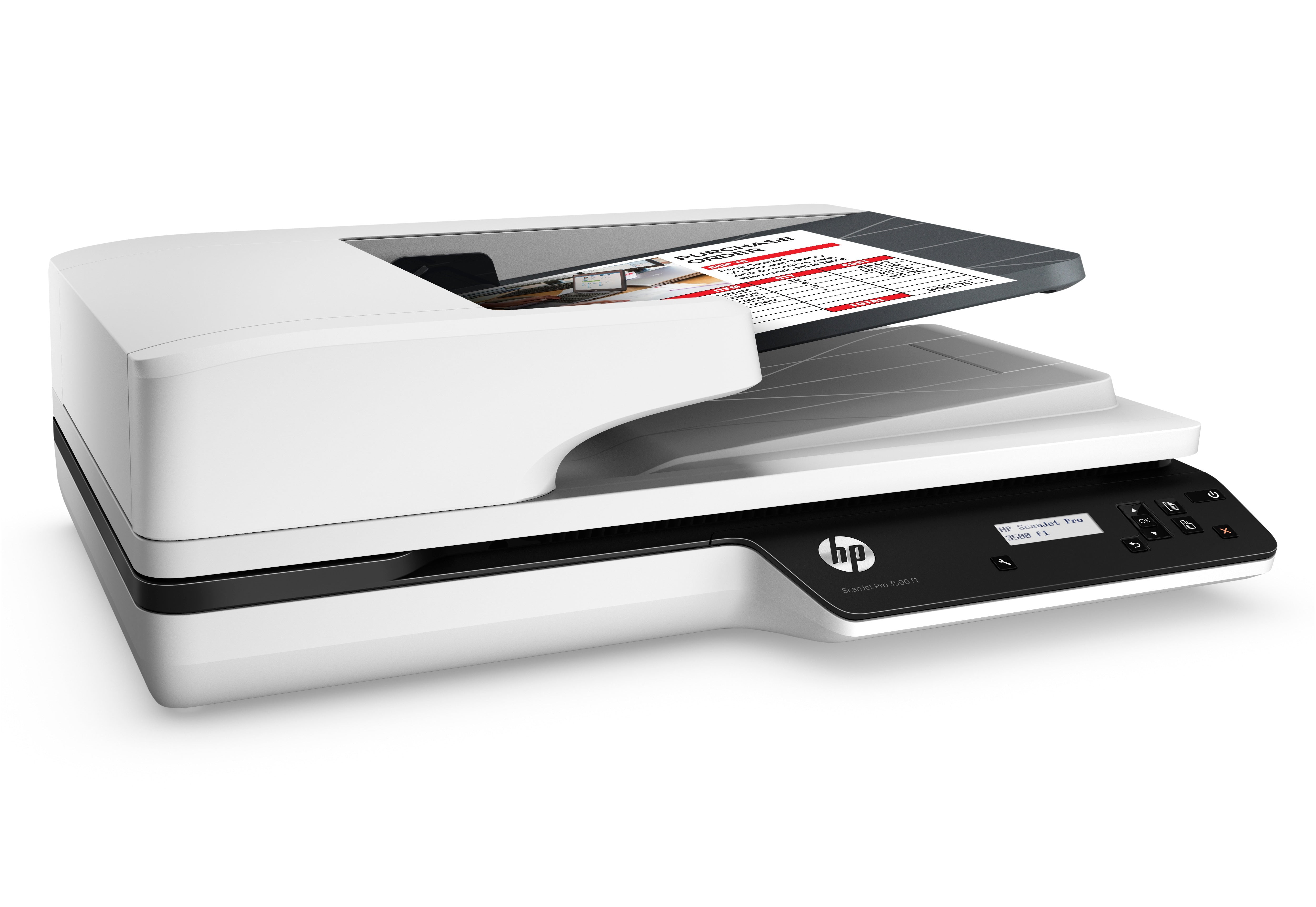 HP Scanjet Pro 3500 f1 Scanner à plat et chargeur automatique 1200 x 1200 DPI A4 Gris