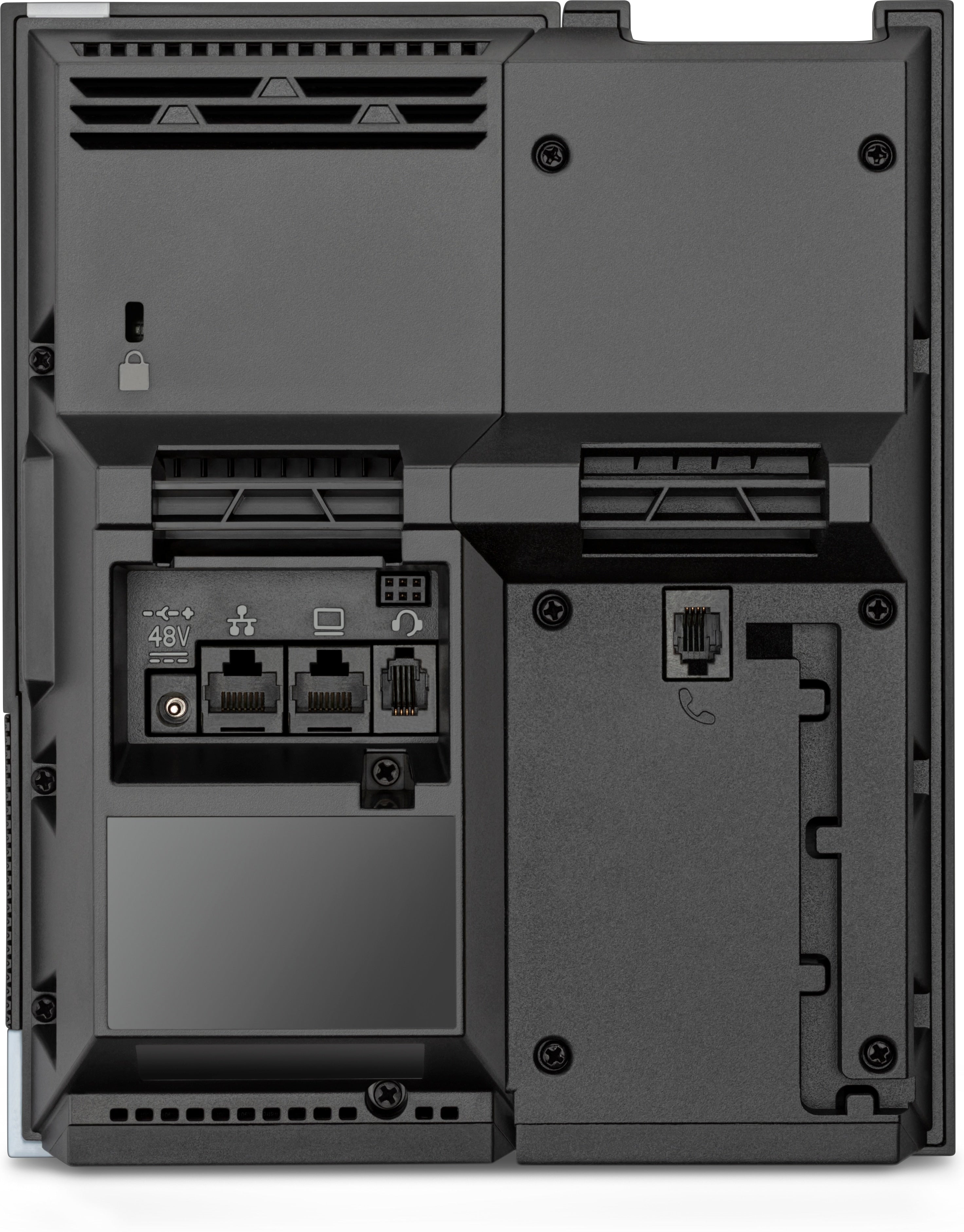 Poly Téléphone multimédia professionnel CCX 505 avec Open SIP et compatible PoE