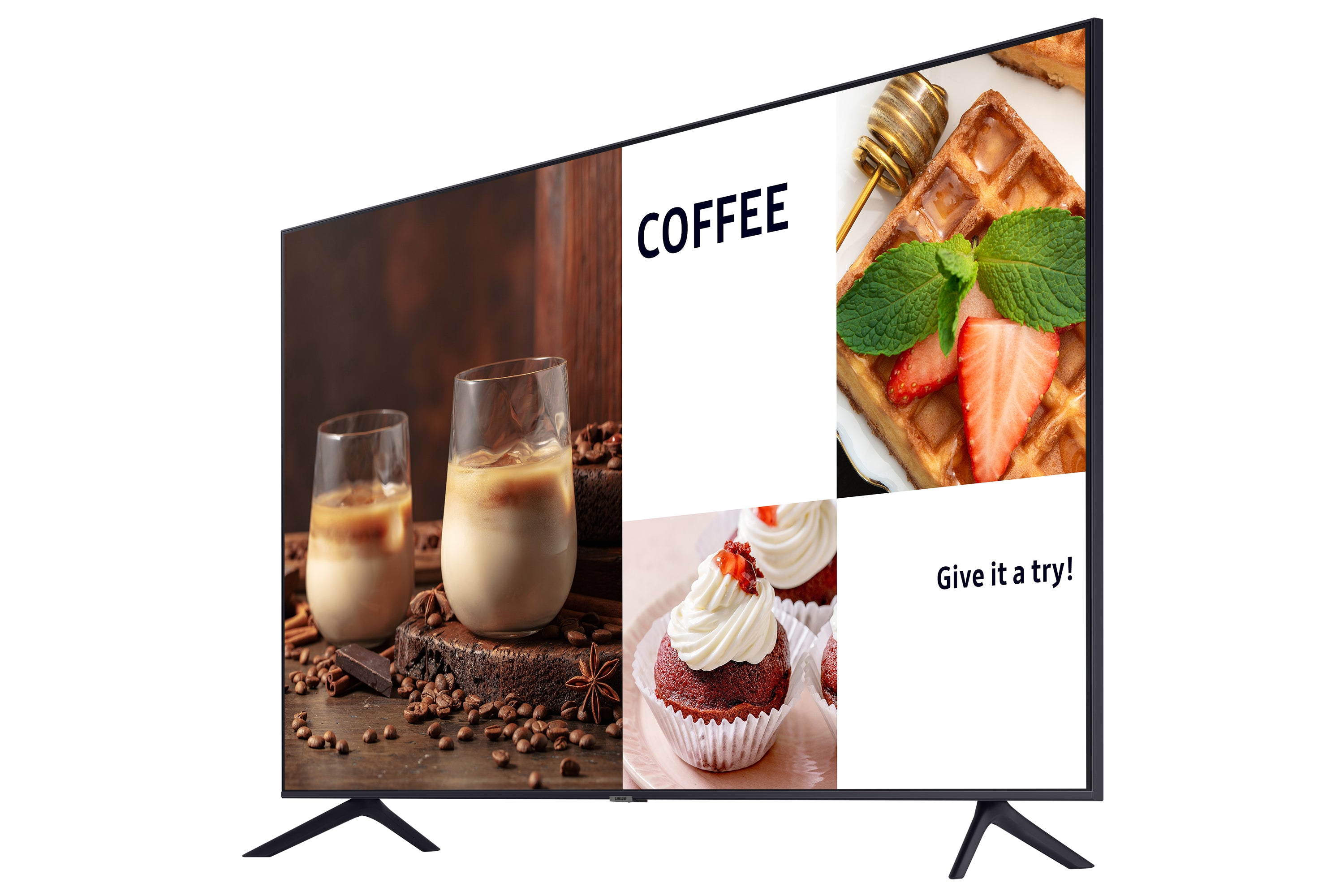 Samsung BE43C-H Écran plat de signalisation numérique 109,2 cm (43") LED Wifi 4K Ultra HD Noir Intégré dans le processeur Tizen