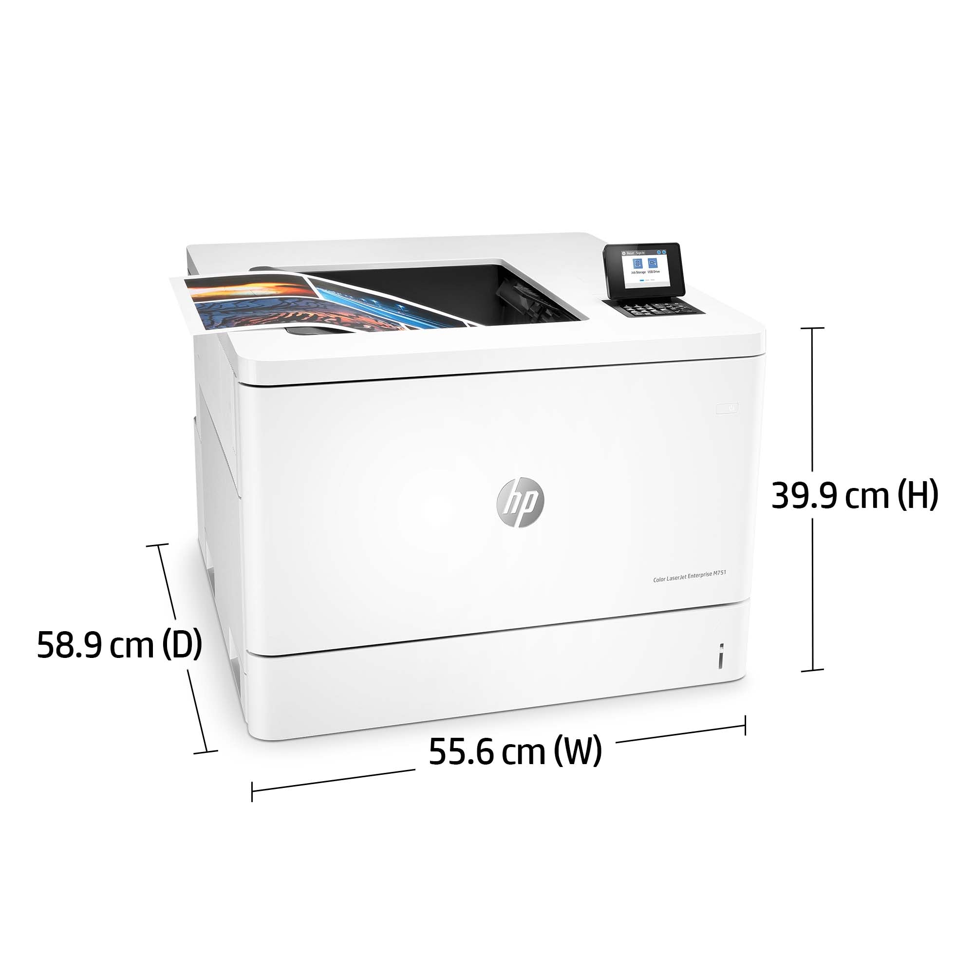 HP Color LaserJet Enterprise LaserJet Enterprise M751dn Color Printer, Ethernet Only; Duplex
