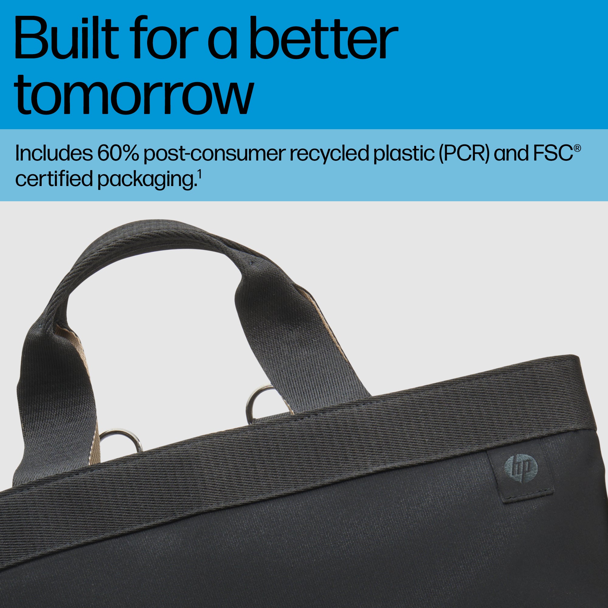 HP Sac forme sac à dos pour ordinateur portable convertible 14 pouces 9C2H1AA