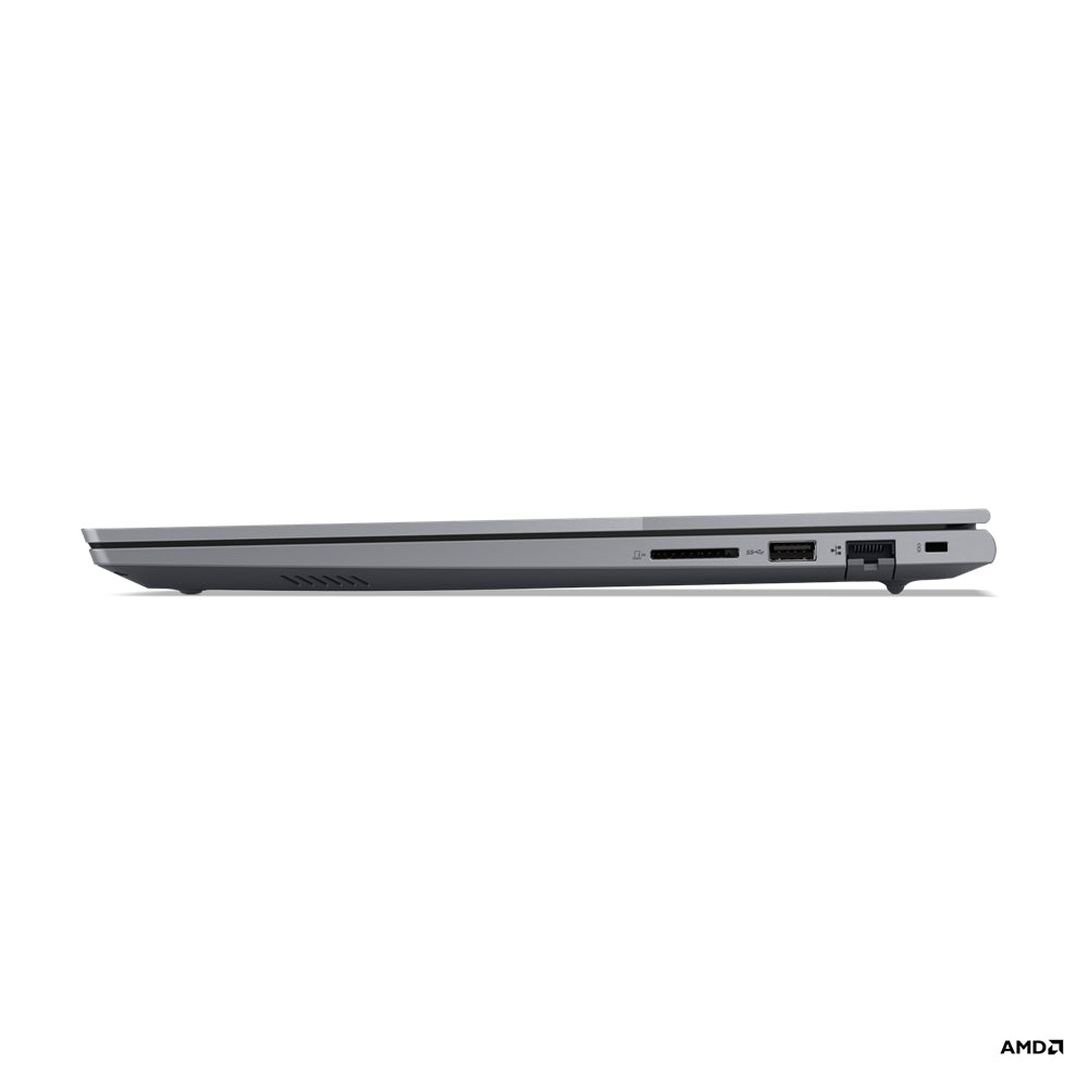 Lenovo ThinkBook 16 G6 ABP AMD Ryzen™ 5 7530U Ordinateur portable 40,6 cm (16") WUXGA 16 Go DDR4-SDRAM 256 Go SSD Wi-Fi 6 (802.11ax) Windows 11 Pro Belge Gris