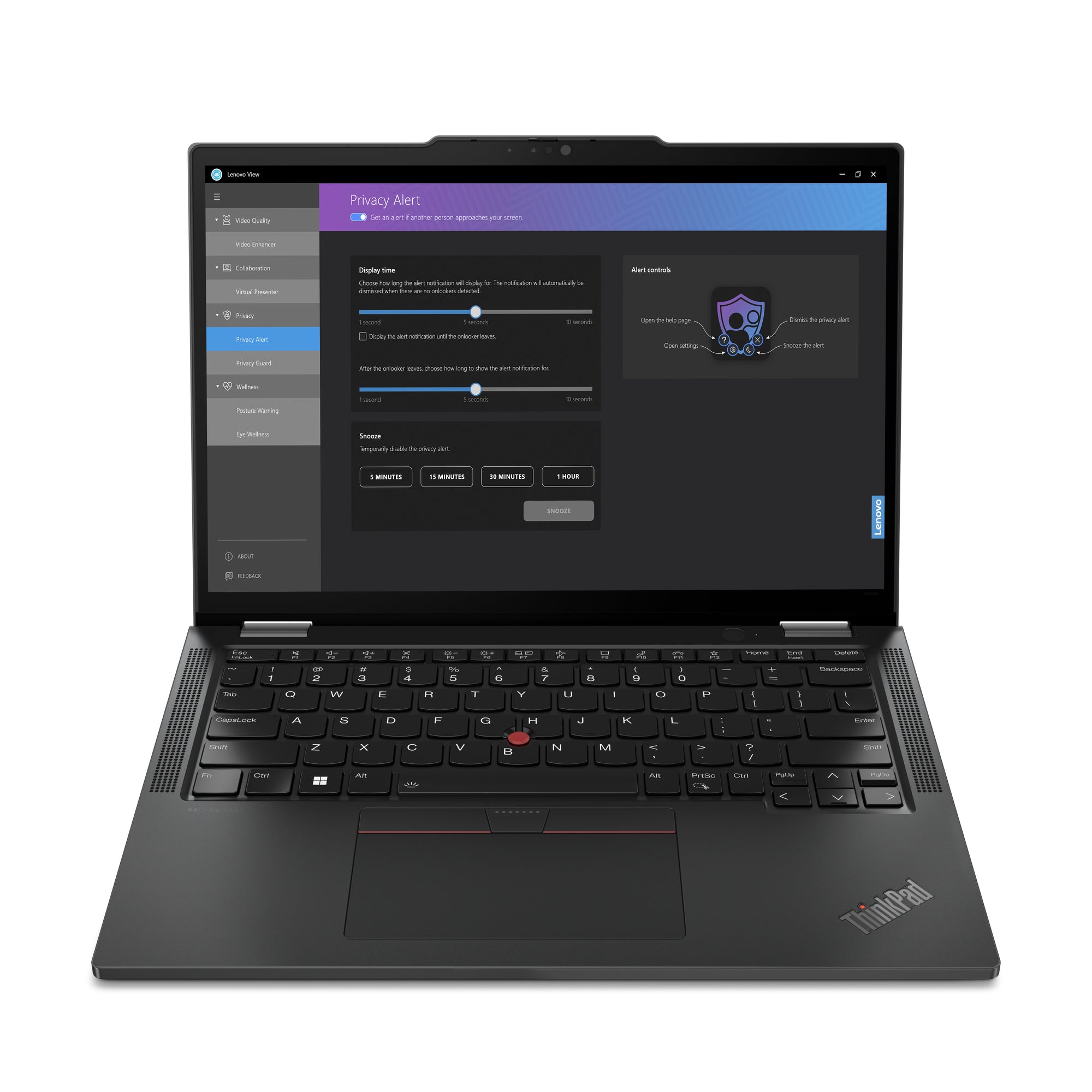 Lenovo ThinkPad X13 2-in-1 Gen 5 Intel Core Ultra 5 125U Hybride (2-en-1) 33,8 cm (13.3") Écran tactile WUXGA 16 Go LPDDR5x-SDRAM 512 Go SSD Wi-Fi 6E (802.11ax) Windows 11 Pro Anglais britannique Noir