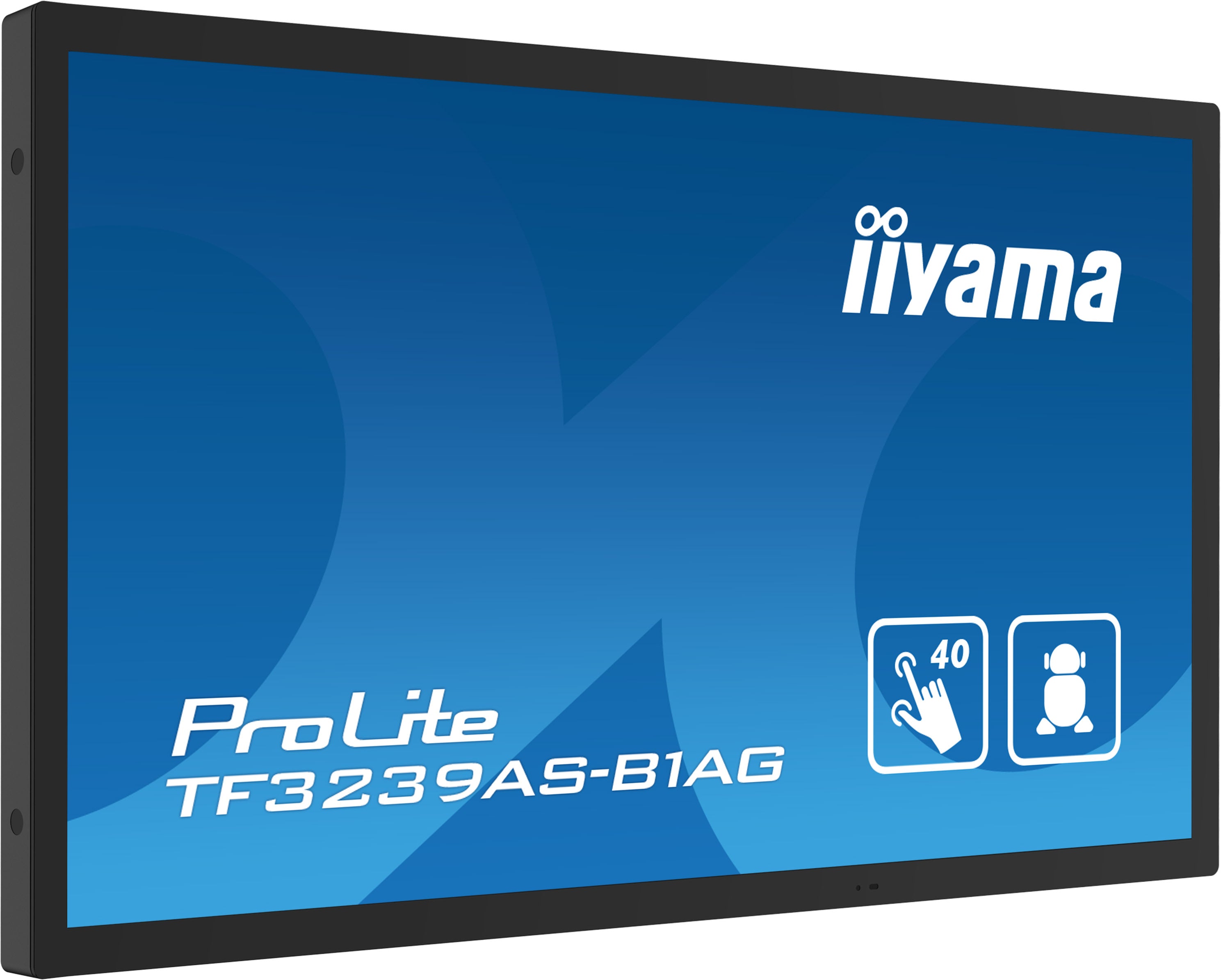 iiyama TF3239AS-B1AG écran plat de PC 80 cm (31.5") 1920 x 1080 pixels Full HD LED Écran tactile Noir TF3239AS-B1AG