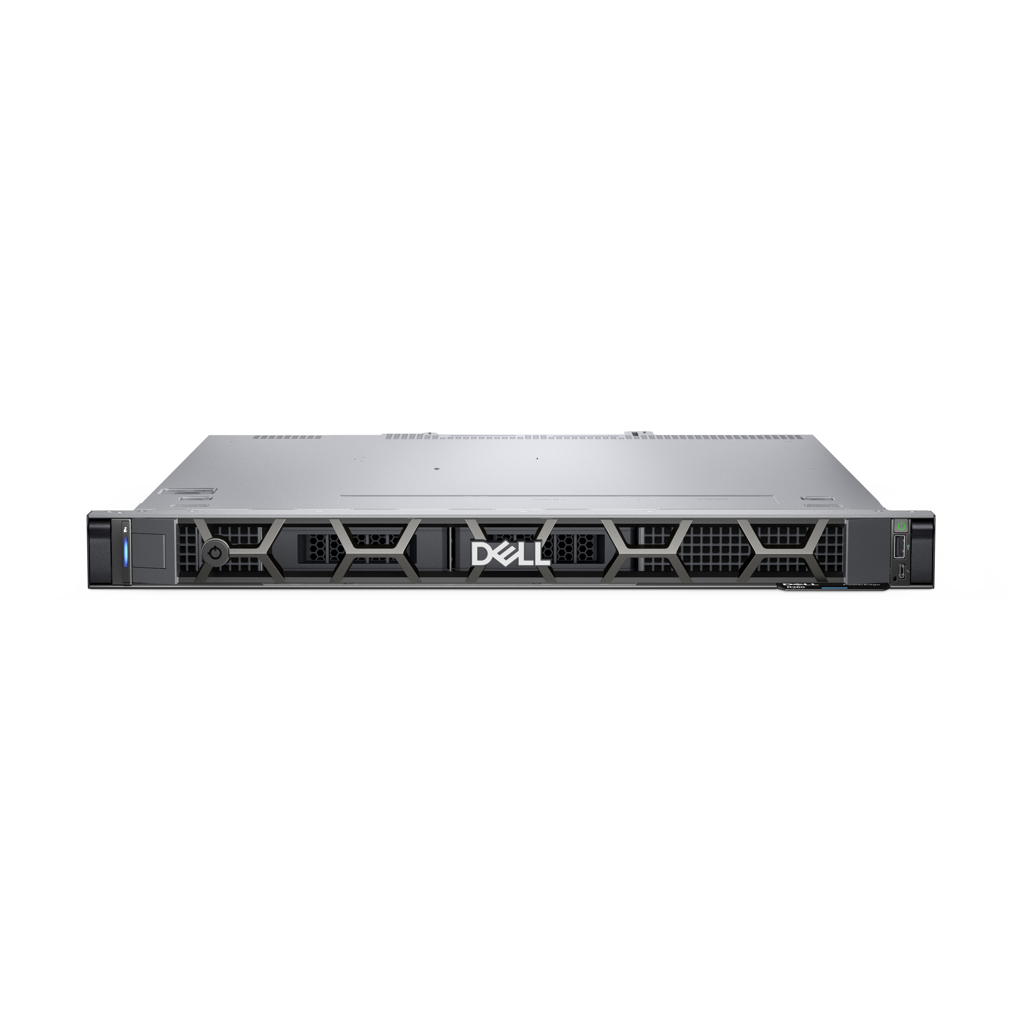 Serveur PowerEdge R260 - Rack - Xeon E2434 5GHz - 16 Go RAM - SSD 1,2 To - 1 voie - Hot-Swap