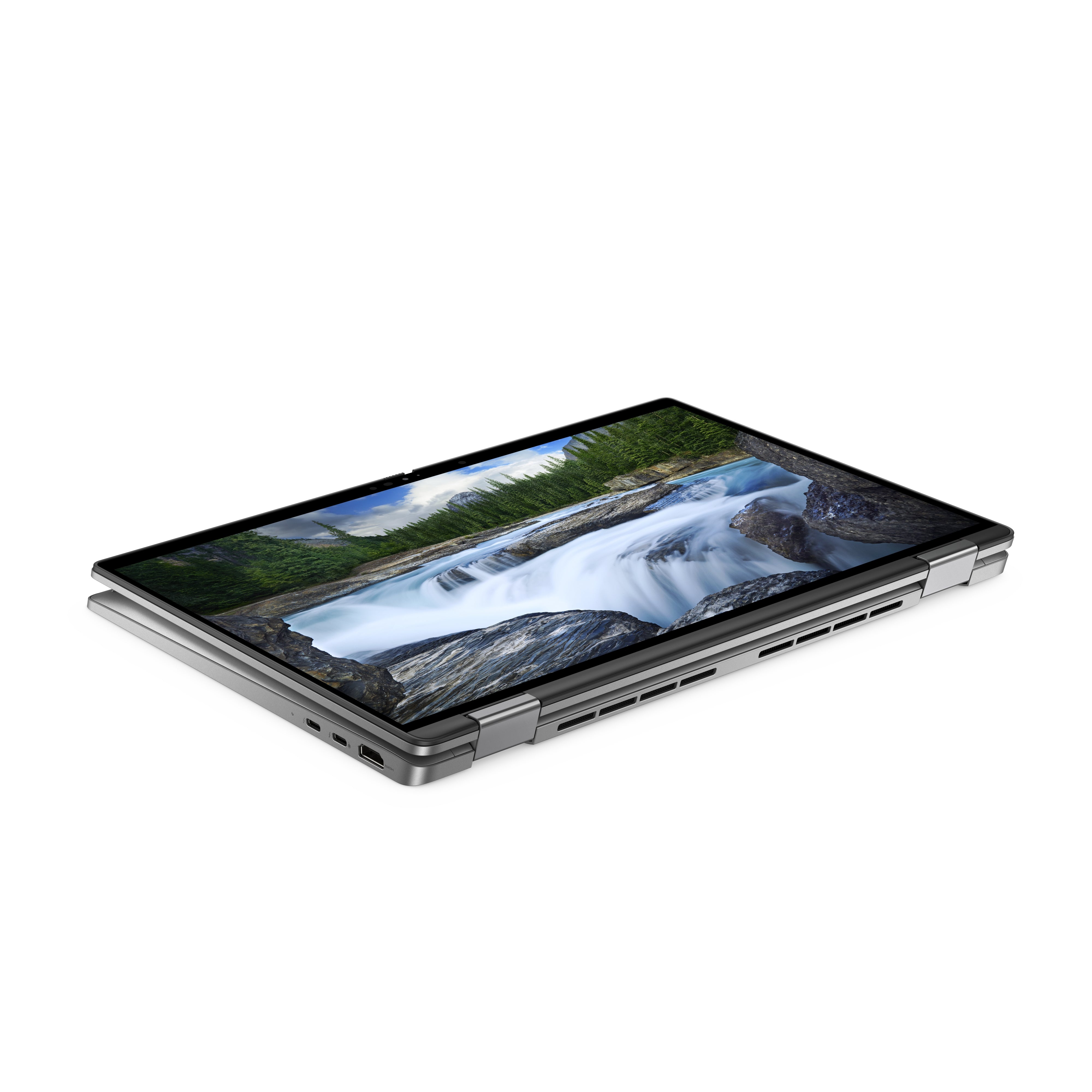 DELL Latitude 7440 2-in-1 Intel® Core™ i7 i7-1365U Hybride (2-en-1) 35,6 cm (14") Écran tactile Full HD+ 16 Go LPDDR5-SDRAM 512 Go SSD Wi-Fi 6E (802.11ax) Windows 11 Pro Allemand Gris