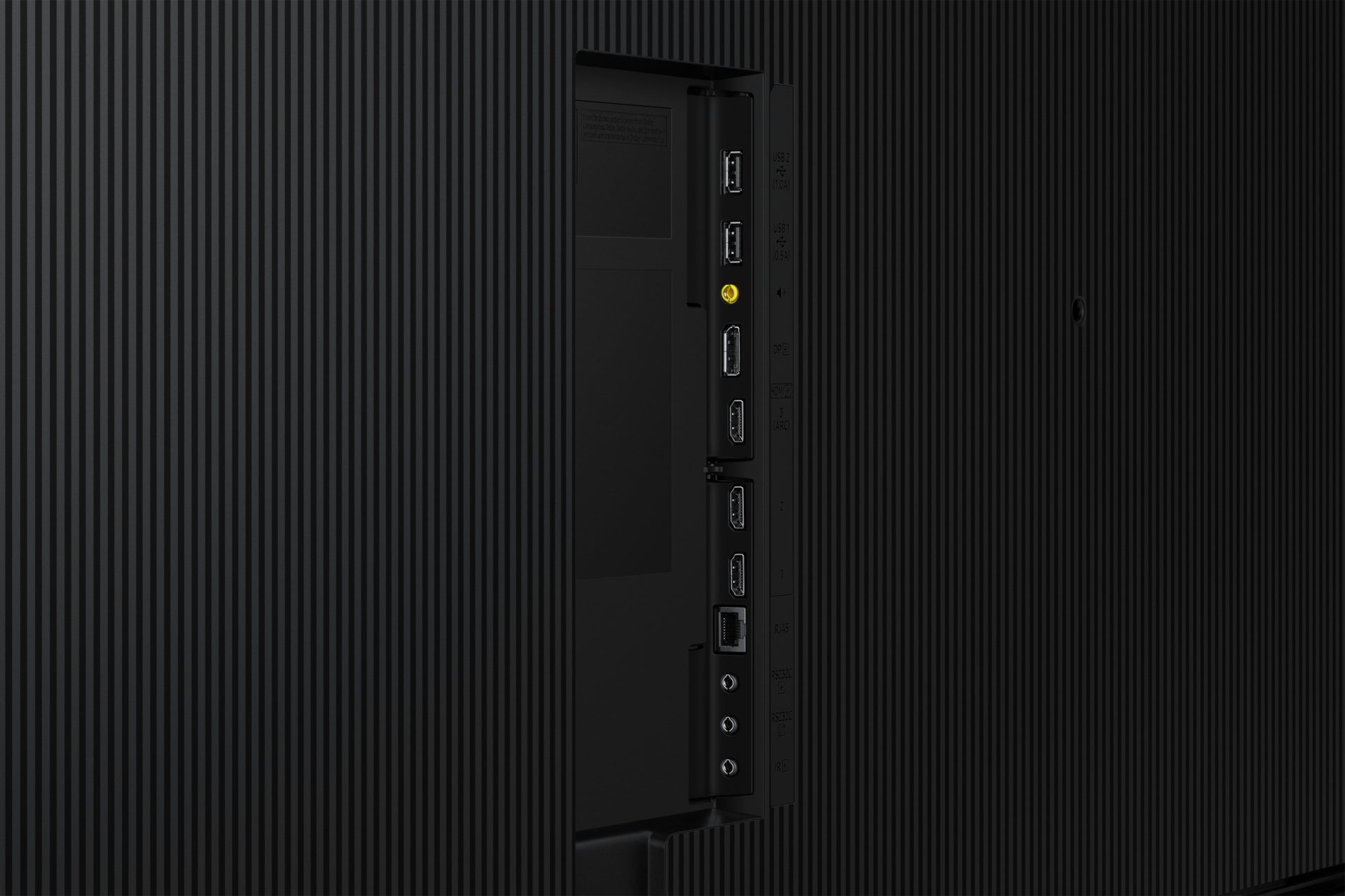 Samsung QM98C Écran plat de signalisation numérique 2,49 m (98") LCD Wifi 500 cd/m² 4K Ultra HD Noir Tizen 7.0 24/7 LH98QMCEBGCXEN