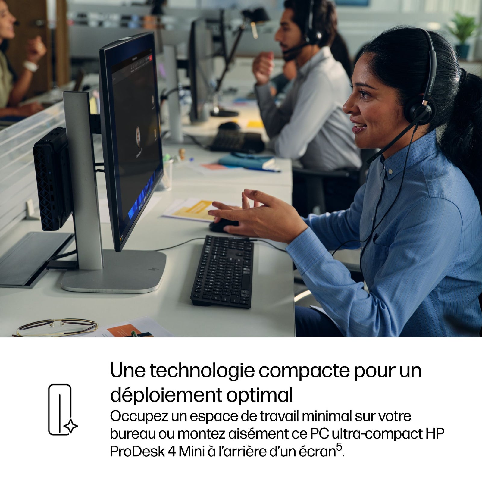 HP ProDesk 4 Mini G1i U7-265T 16GB 512GB SSD AZERTY