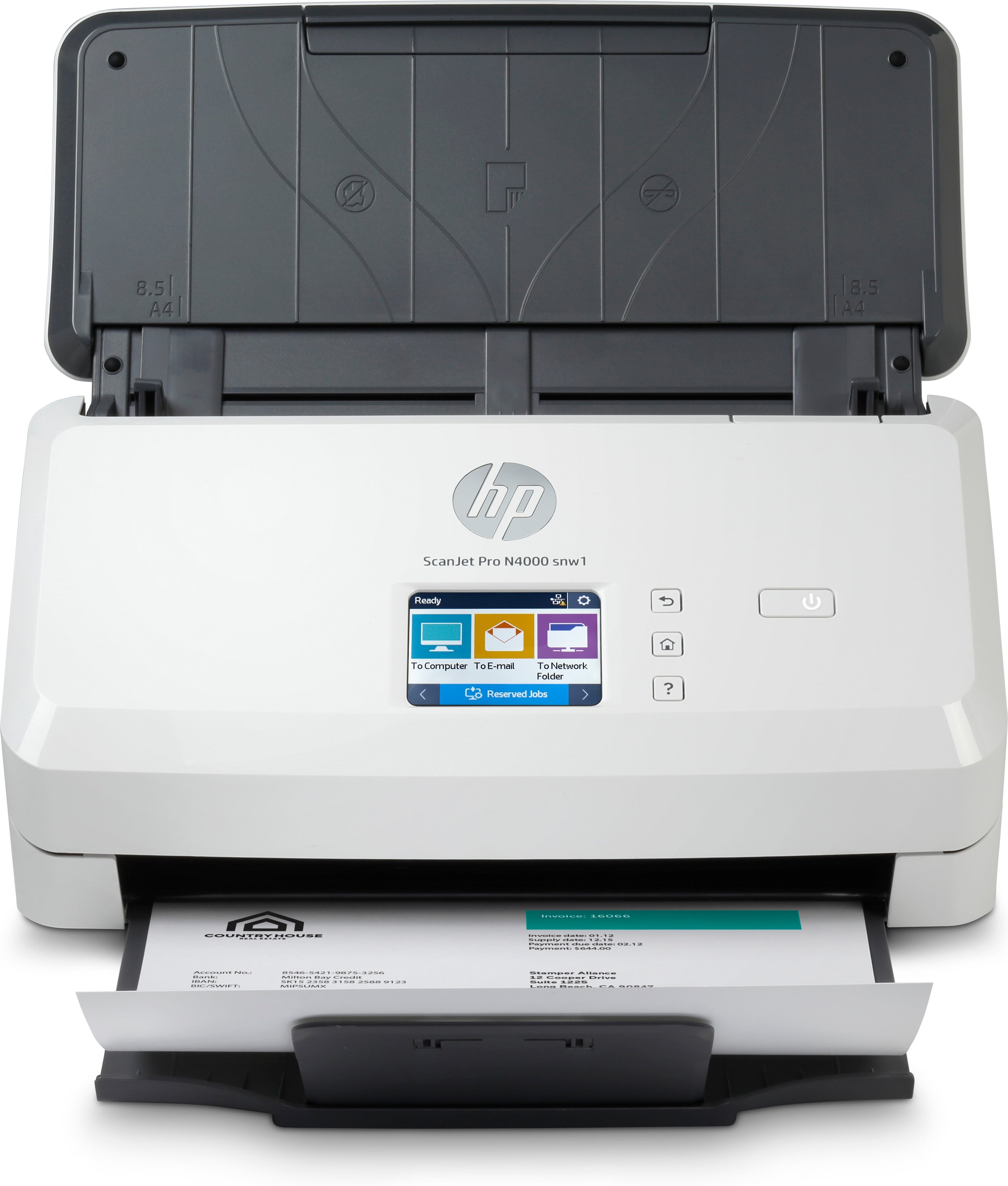 Scanner ScanJet Pro N4000 snw1 avec alimentation de documents